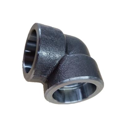 China High quality elbow casting  ss pipefittings Forged fittings ss304 ss316 screw thread 90degree for sale