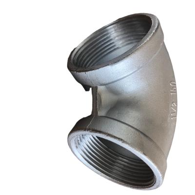 China Factory high pressure standard Stainless steel SS304/316 Casting pipe cross with casting techniques pipe fitting Threade for sale