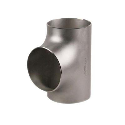 China Sch160 Galvanized Reducing Tee Butt Weld Seamless Pipe Fittings for sale