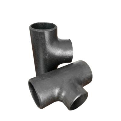 China ASME Butt Weld Equal Tee Sch Xxs Seamless Pipe Fittings for sale