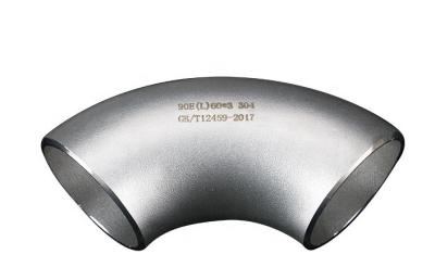China SUS304 316 Sch10 Sch40 Seamless Pipe Fittings Ss Elbow for sale