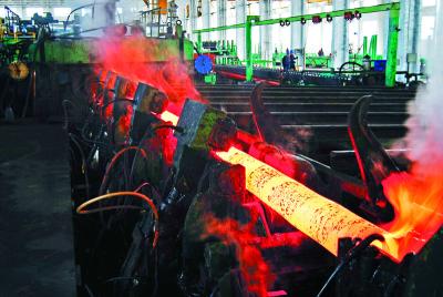 China Koolstofstaal Hete Procedure 52mm Naadloze buis die Machine 0.6m/S maken Te koop