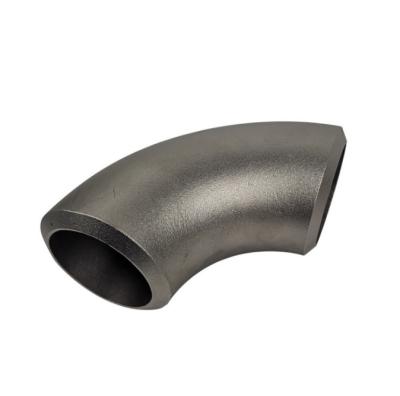 China 90 degree ss304 316L Butt-Weld sanitary Bend pipe fitting long Radius elbow Seamless Pipe Fittings for sale