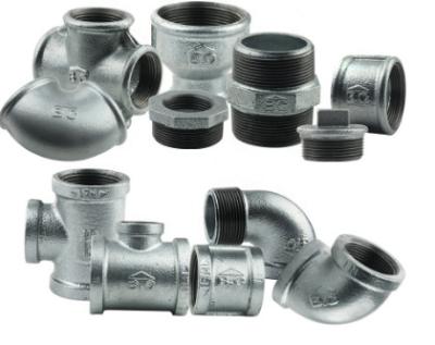 China FM Casing Malleable Cast Iron Oil Gas Galvanized Seamless Pipe Fittings for sale