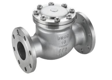 China Wcb Bonnet Industrial Control Valves / Stainless Steel Swing Check Valve DN200 for sale