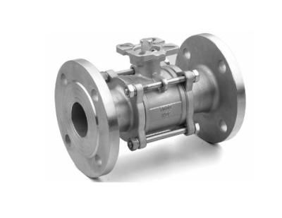 China Q41f Industrial Control Valves , 3PC Ball Valve Ss304 for sale