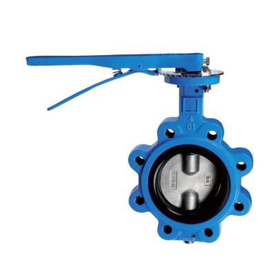 China Small Size Ductile Iron Cast Iron Butterfly Valve Wrench Operated Centric Lug Or Wafer for sale