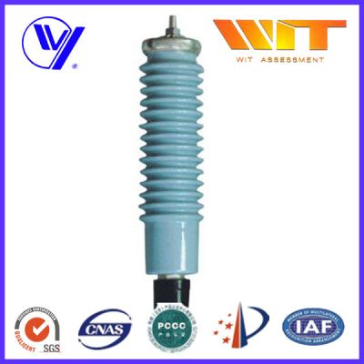 China Gapless Brown Porcelain Surge Arrester 10KV , Single Phase Surge Protector ISO-9001 Certified for sale