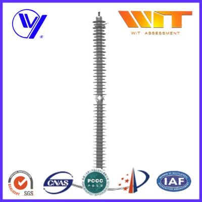 China Polymeric Housed Gapless Zinc Oxide Lightning Arrester With Nominal Discharge Current for sale