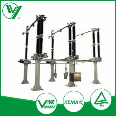 China Vertical - Break High Voltage Isolator Switch Equipped With Insulators for sale