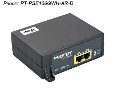 China IP Cameras Single Port DC PoE Injector 55V 1100mA for sale