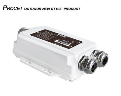 China 6KV Outdoor PoE Injectors IP67 Waterproof 95W 1750mA for sale