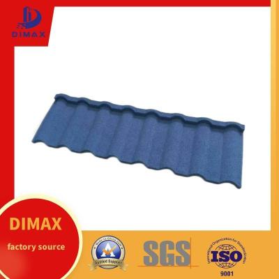 China Construction Bond Stone Coated Metal Roof Tiles Sheet Steel Colored for sale