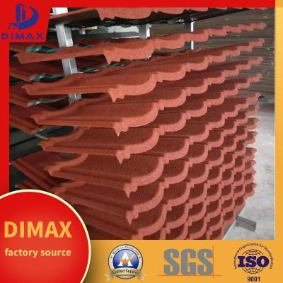 China Waterproof Stone Coated Metal Roofing Tiles Hail Resistance Roof Tile Metal Sheets for sale