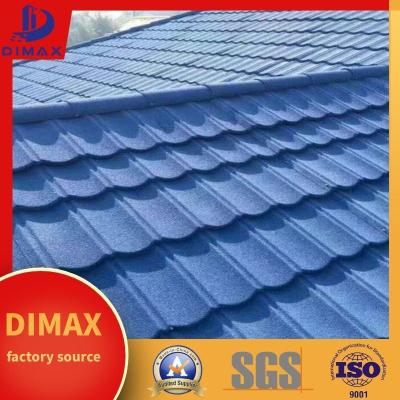 Quality Waterproof Stone Coated Metal Roofing Tiles Hail Resistance Roof Tile Metal for sale