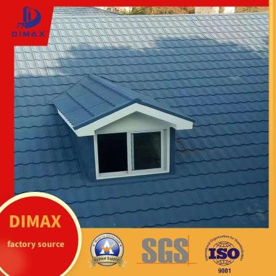 Chine 0.35 mm,0.4 mm,0.5mm Bond Stone Roofing Coated Sheet Construction de murs légers à vendre