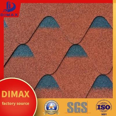 Quality 1000mm Fiberglass Asphalt Shingles Color Stone Coated Architectural Roof Tile for sale