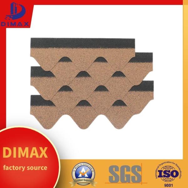 Quality 1000mm Fiberglass Asphalt Shingles Color Stone Coated Architectural Roof Tile for sale