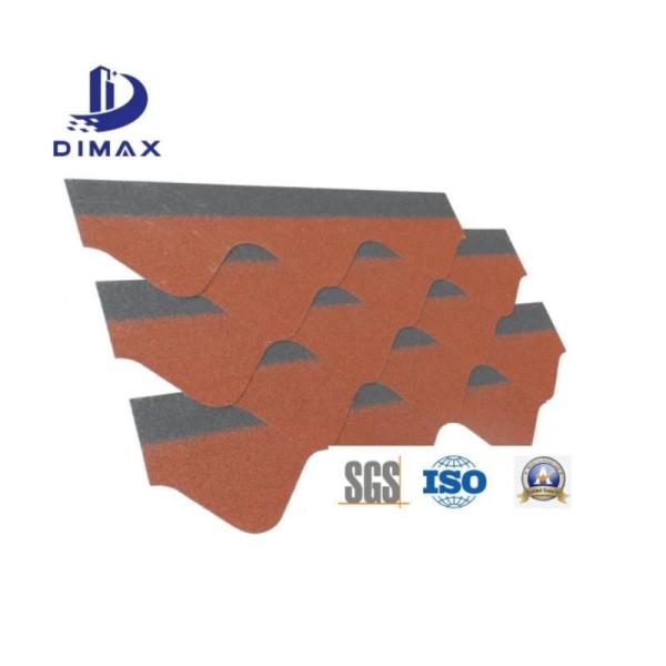 Quality 1000mm Fiberglass Asphalt Shingles Color Stone Coated Architectural Roof Tile for sale