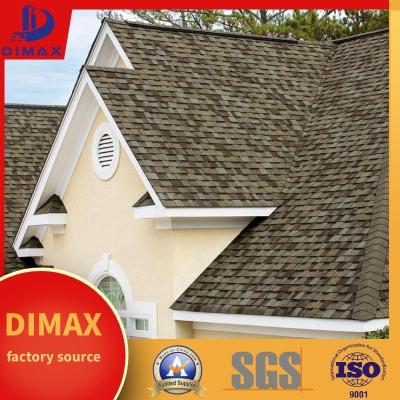 China Folhas de telhado revestidas de pedra de fibra de vidro colorida baseada em asfalto telhas de telhado simples à venda