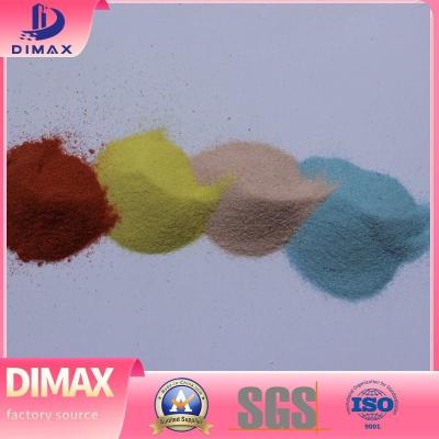 China Reflective Insulated Colored Silica Sand Red Craft Sand High Temperature Sintered for sale