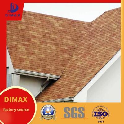 China Pedra colorida revestida de fibra de vidro telhas de asfalto impermeáveis telhas resistentes ao fogo ODM à venda
