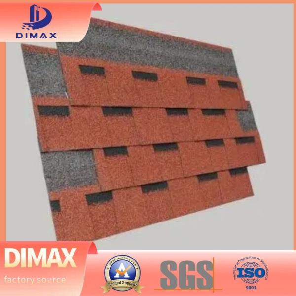 Quality Waterproof&Fire-resistant Colored Fiberglass Asphalt Shingles Luxury Asphalt for sale