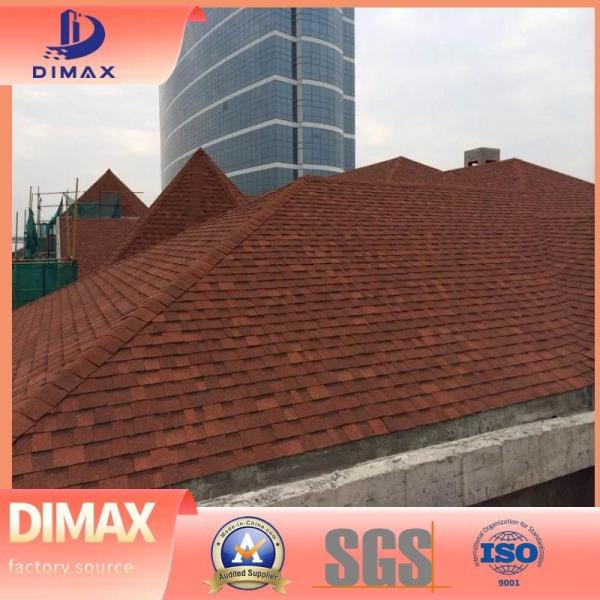 Quality Waterproof&Fire-resistant Colored Fiberglass Asphalt Shingles Luxury Asphalt for sale