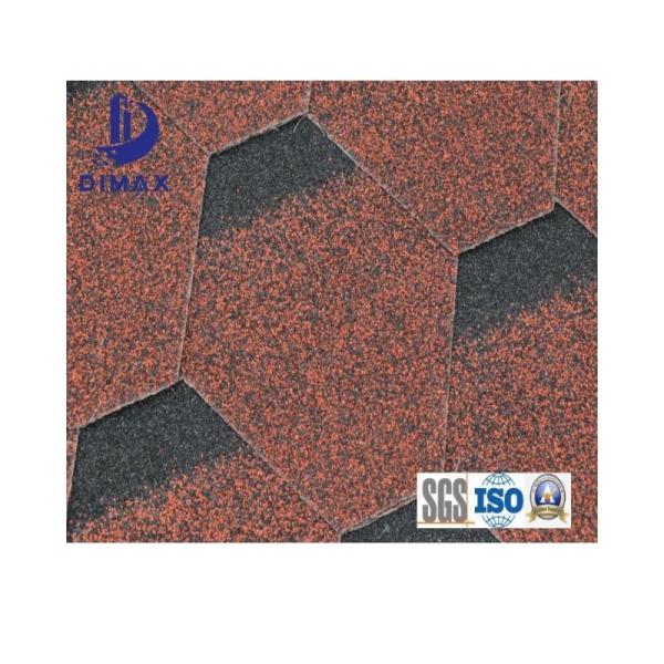 Quality Waterproof&Fire-resistant Colored Fiberglass Asphalt Shingles Luxury Asphalt for sale