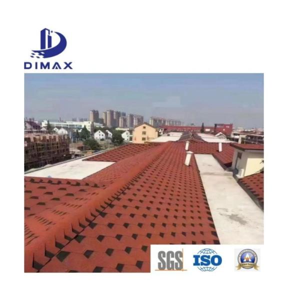 Quality Waterproof&Fire-resistant Colored Fiberglass Asphalt Shingles Luxury Asphalt for sale