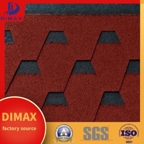 Quality Waterproof&Fire-resistant Colored Fiberglass Asphalt Shingles Luxury Asphalt for sale