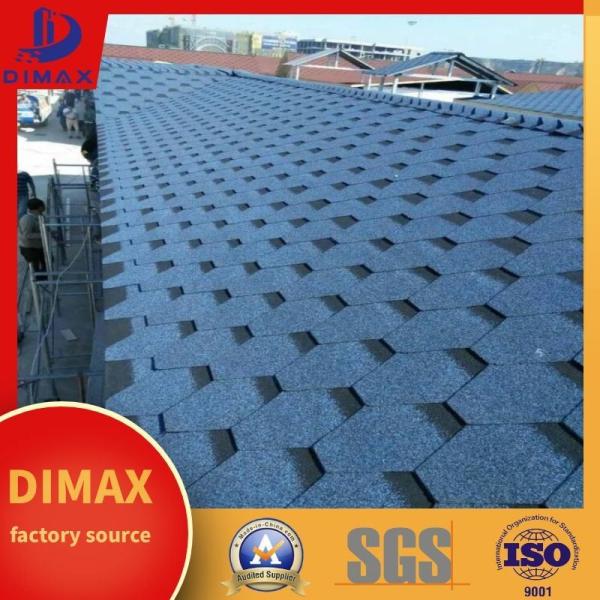 Quality Waterproof&Fire-resistant Colored Fiberglass Asphalt Shingles Luxury Asphalt for sale