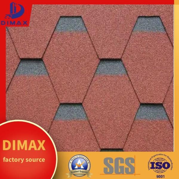 Quality Waterproof&Fire-resistant Colored Fiberglass Asphalt Shingles Luxury Asphalt for sale