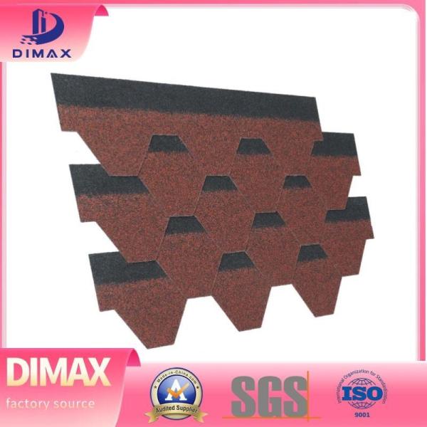 Quality Waterproof&Fire-resistant Colored Fiberglass Asphalt Shingles Luxury Asphalt for sale