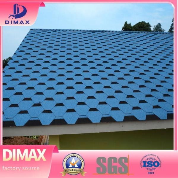 Quality Waterproof&Fire-resistant Colored Fiberglass Asphalt Shingles Luxury Asphalt for sale