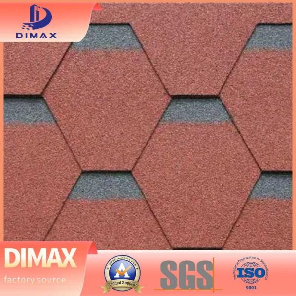 Quality Waterproof&Fire-resistant Colored Fiberglass Asphalt Shingles Luxury Asphalt Shingles for sale