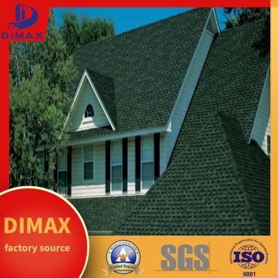 China Colored Fiberglass Asphalt Shingles Stone Coated Composite Type Roofing Shingles Roof Tile for sale