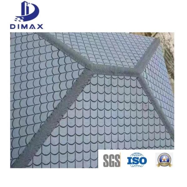 Quality Colored Fiberglass Asphalt Shingles Stone Coated 2layers Roofing Shingles Roof for sale