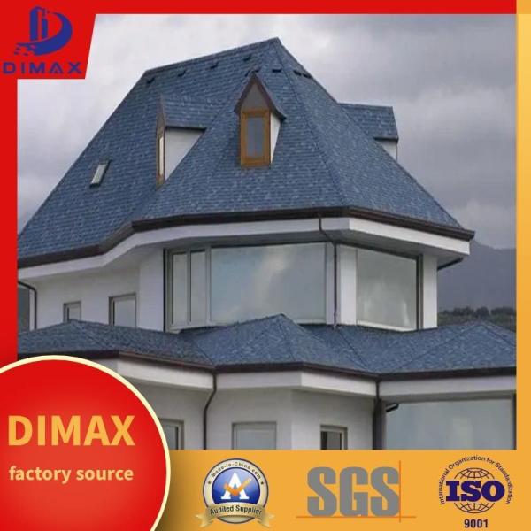 Quality Waterproof Colored Stone Coated Fiberglass Asphalt Roof Tiles Laminated Roofing for sale
