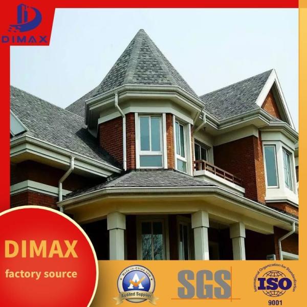 Quality Waterproof Colored Stone Coated Fiberglass Asphalt Roof Tiles Laminated Roofing for sale