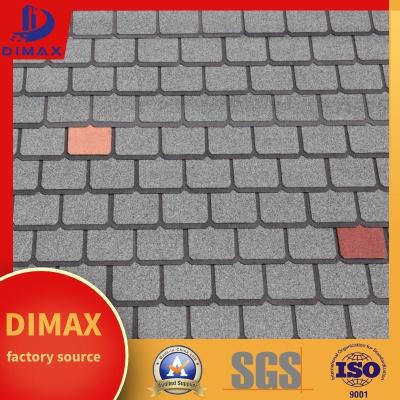 China Small Flat Stone Chip Coated Steel Roof Tiles Colored 1000mm for sale