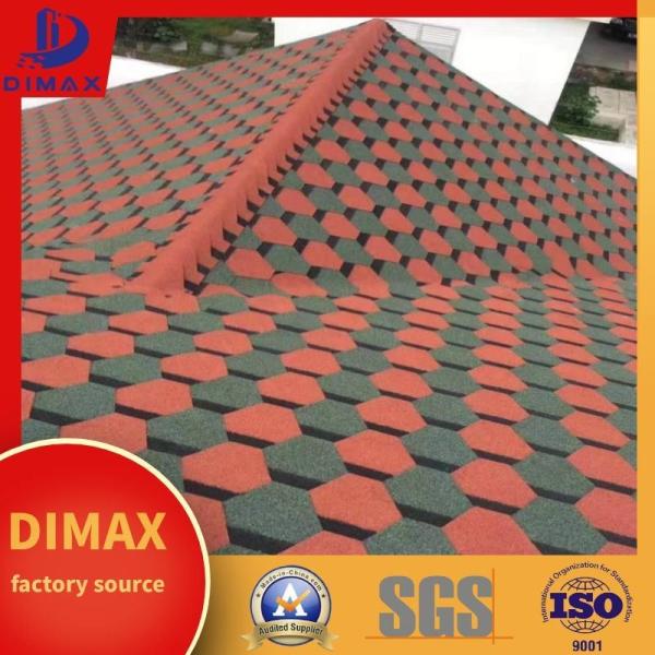 Quality Waterproof&Fire-resistant Colored Fiberglass Asphalt Shingles Luxury Asphalt Shingles for sale