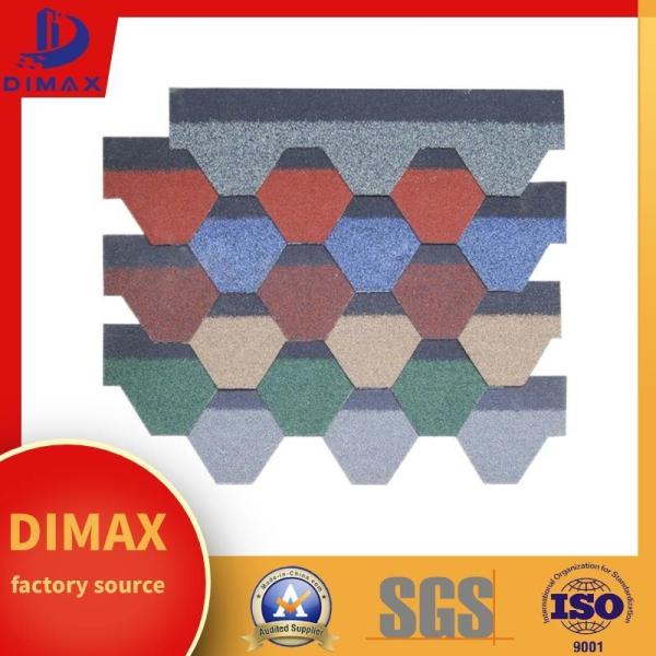 Quality Waterproof&Fire-resistant Colored Fiberglass Asphalt Shingles Luxury Asphalt for sale