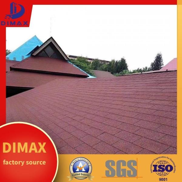 Quality Waterproof&Fire-resistant Colored Fiberglass Asphalt Shingles Luxury Asphalt for sale