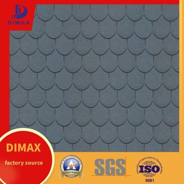 Quality Colored Fiberglass Asphalt Shingles Stone Coated Composite Type Roofing Shingles for sale