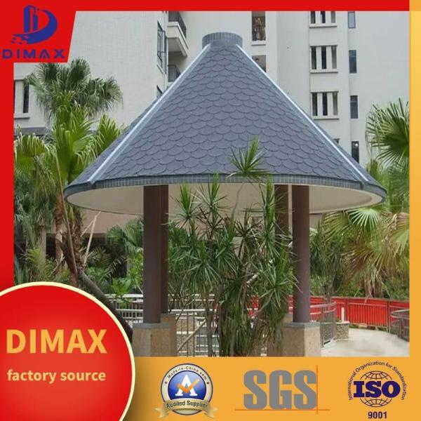 Quality Colored Fiberglass Asphalt Shingles Stone Coated Composite Type Roofing Shingles for sale