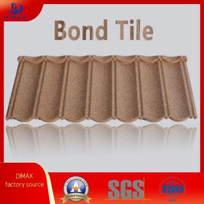China Not RUST Construction Materials Stone Coated Steel Roofing Shingle Eco Friendly Te koop