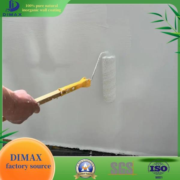 Quality 100% Pure Natural Inorganic Wall Coating Anti Alkaline Anti Mildew & Moisture A1 Grad Fire Retardant for sale