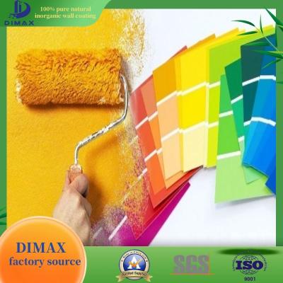 Quality Colorful Interior Wall Pure Inorganic Coating Purify Air Immediately Live In for sale