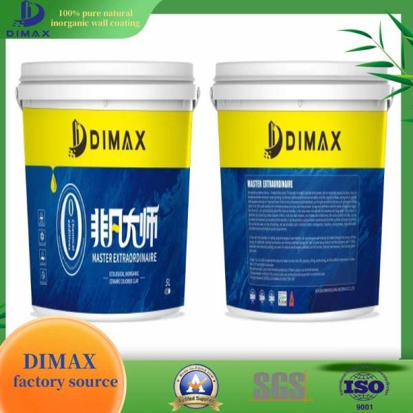 Quality Air Drying Decomposes Formaldehyde Zero VOC Release Mineral Inorganic Interior for sale